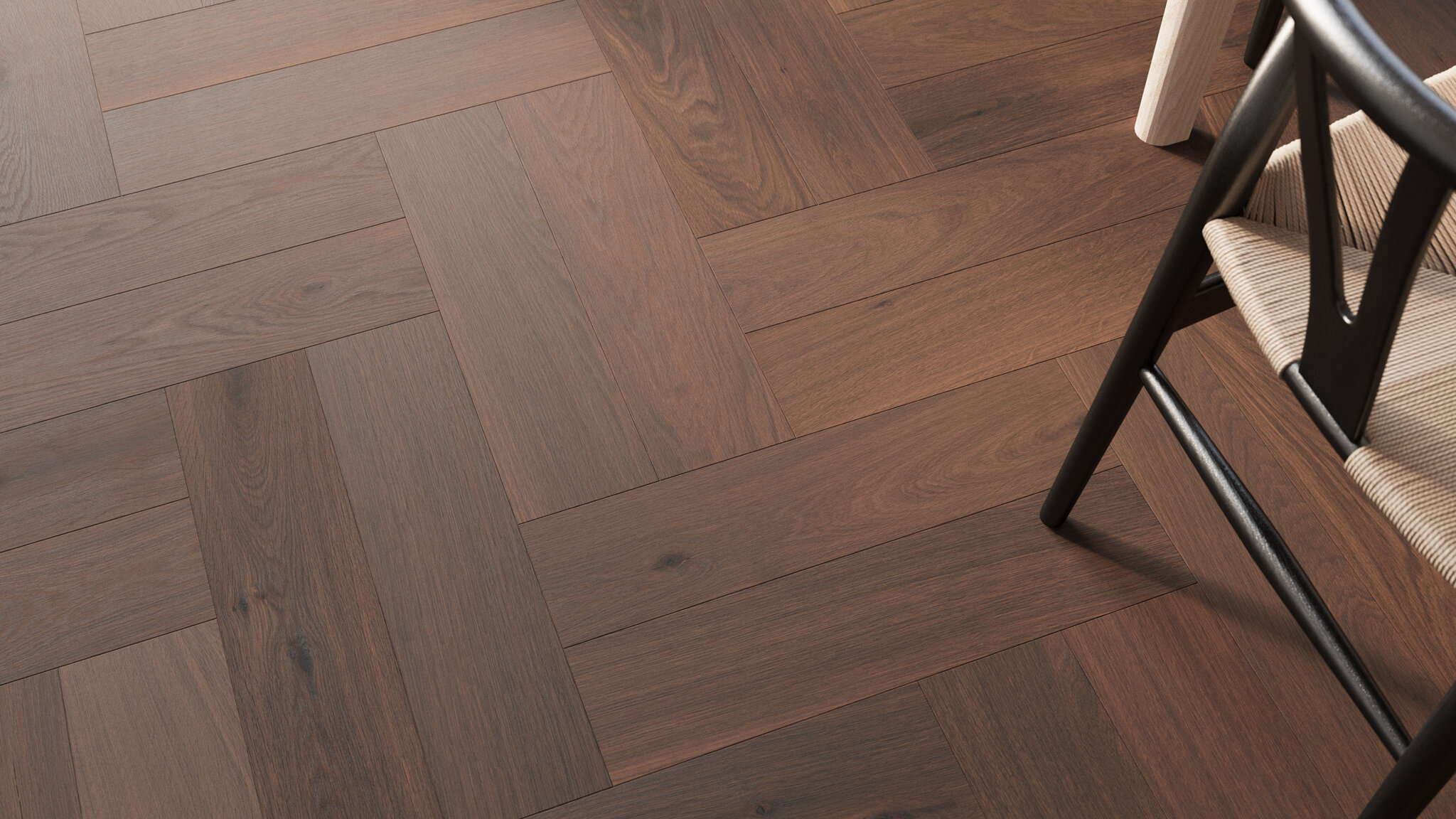 Seamless Oak Wood Herringbone Floor Texture | Materials of the World